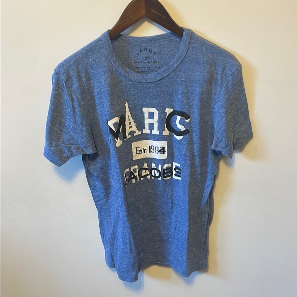 Marc Jacobs Blue “Paris” T-Shirt
